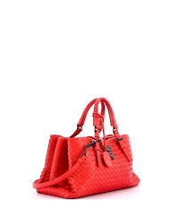 Pre-Owned Bottega Veneta Small Roma Bag Intrecciato Nappa