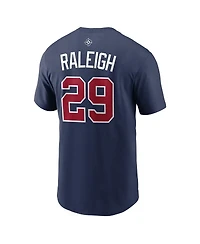 Nike Men's Cal Raleigh Navy Usa Baseball 2026 World Classic Name Number T-Shirt