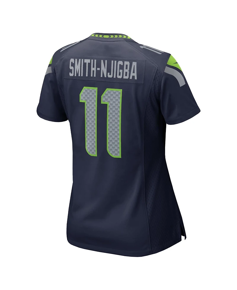 Nike Women's Jaxon Smith-Njigba College Navy Seattle Seahawks Super Bowl Lx Patch Game Jersey