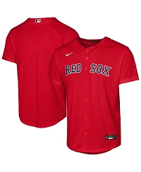 Nike Big Boys and Girls Red Boston Sox Alternate Replica Jersey
