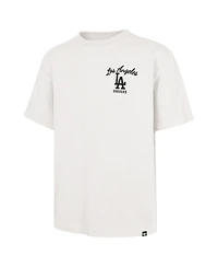 '47 Brand Men's Cream Los Angeles Dodgers Souvenir Eagle Foundation T-Shirt