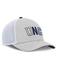 Nike Men's and Women's Gray North Carolina Tar Heels 2026 Basketball Refresh 5-Panel Rise Trucker Hat