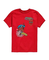 Disney Boys' 8-20 Spider-Man Spidey Thwip Short-Sleeve Graphic T-Shirt