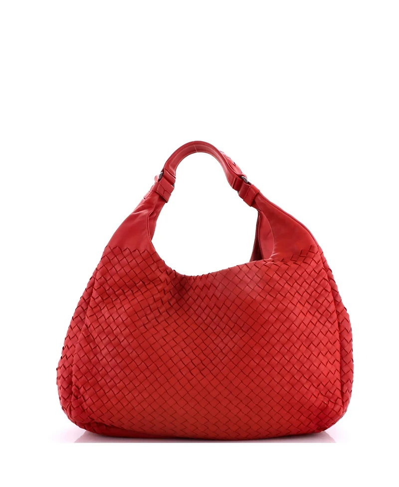 Pre-Owned Bottega Veneta Large Campana Hobo Intrecciato Nappa