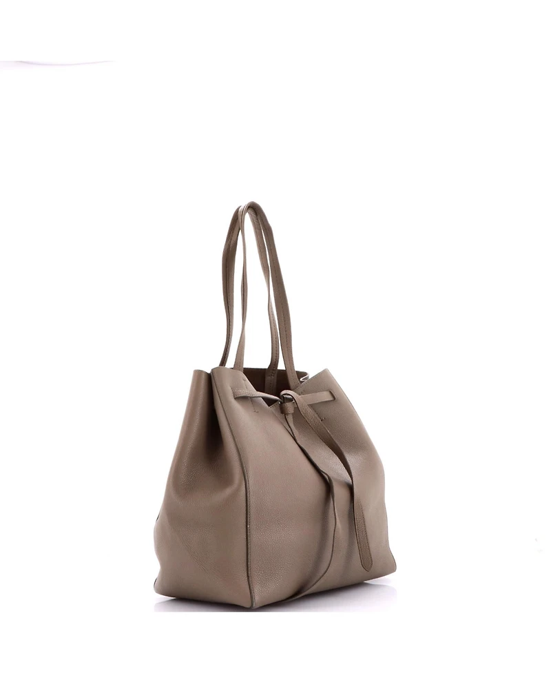Pre-Owned Celine Small Phantom Tie Cabas Tote Leather