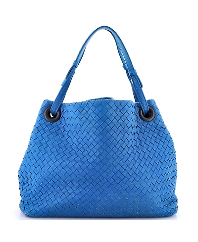 Pre-Owned Bottega Veneta Medium Bella Tote Intrecciato Nappa