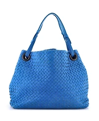 Pre-Owned Bottega Veneta Medium Bella Tote Intrecciato Nappa