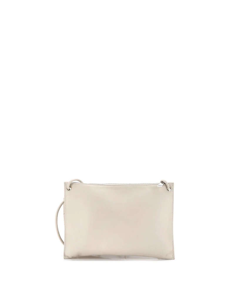 Pre-Owned Bottega Veneta Double Pouch Crossbody Bag Intrecciato Nappa