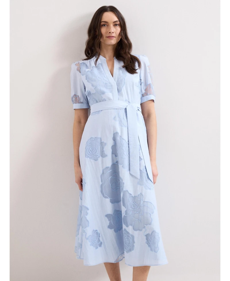 Phase Eight Women's Queenie Belted Midi Dress