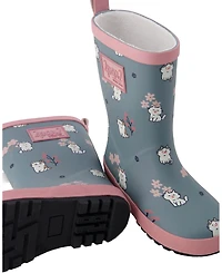 Deux par Deux Little Girls Rain Boots