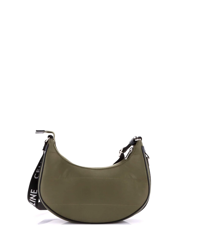 Pre-Owned Celine Ava Shoulder Bag Quilted Nylon