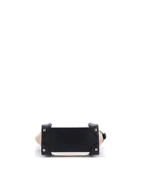 Pre-Owned Celine Mini Luggage Bag Canvas and Leather