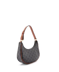 Pre-Owned Celine Ava Bag Triomphe Coated Canvas
