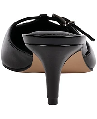 Gc Shoes Womens Simone Patent Kitten Heel Pumps