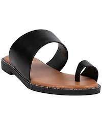 Gc Shoes Womens Florence Toe Loop Flat Sandals