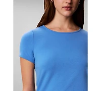 Calvin Klein Women's Slim-Fit Crew-Neck T-Shirt