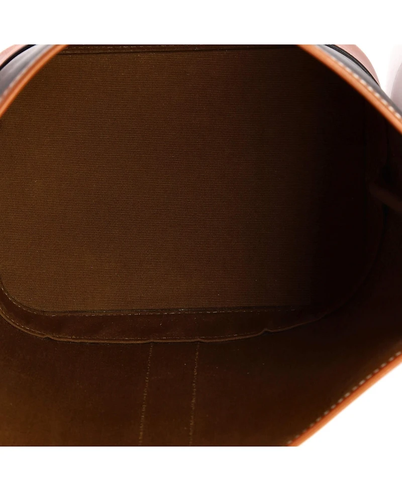 Pre-Owned Celine Small Bucket Bag Triomphe Coated Canvas