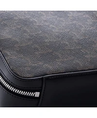 Pre-Owned Celine Messenger Box Bag Triomphe Coated Canvas