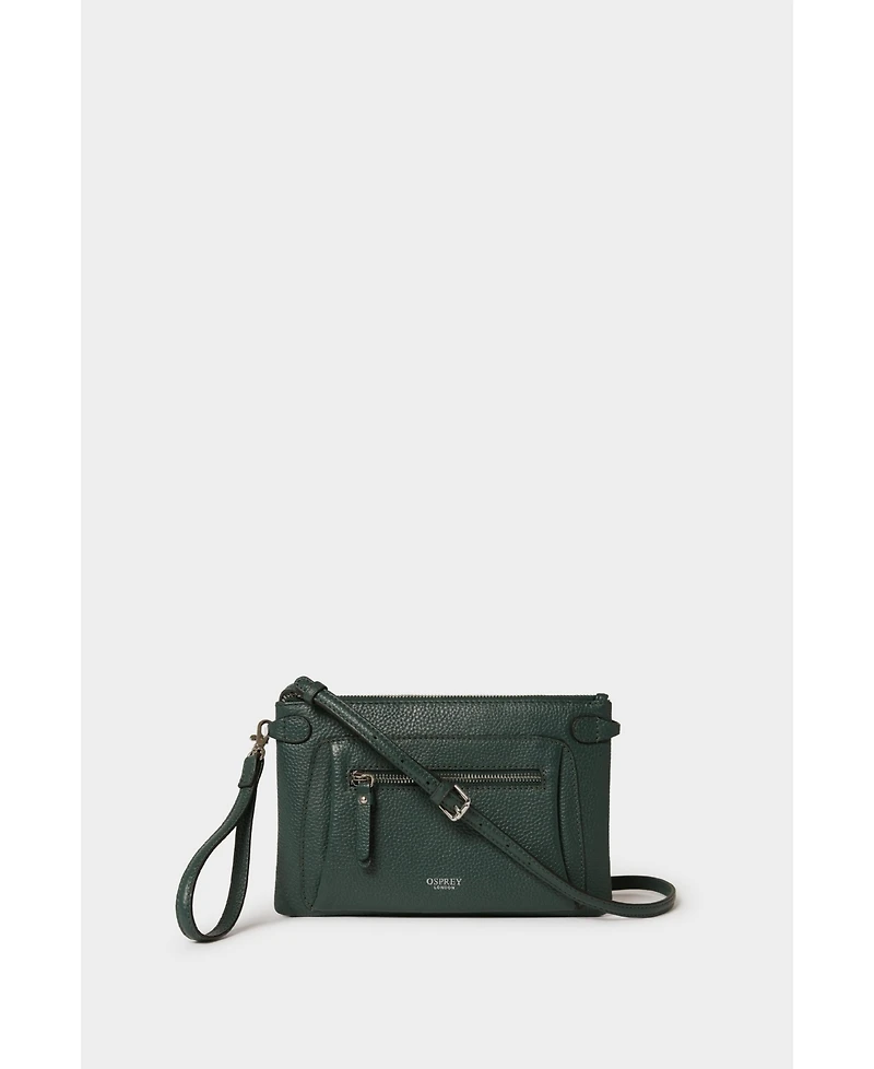 Osprey London Women's The Ruby Leather Crossbody Bag