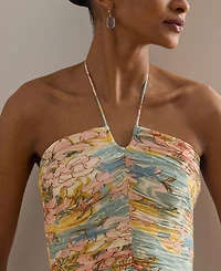 Lauren Ralph Women's Floral Print Tiered Maxi Dress