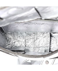 Pre-Owned Bottega Veneta Candy Cassette Crossbody Bag Maxi Intrecciato Leather