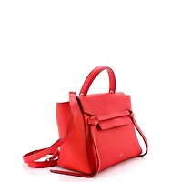 Pre-Owned Celine Micro Belt Bag Textured Leather