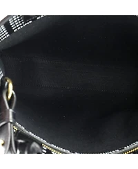 Pre-Owned Celine Small Vertical Cabas Tote All Over Logo Print Leather