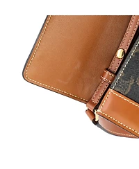 Pre-Owned Celine Small Triomphe Crossbody Bag Triomphe Coated Canvas