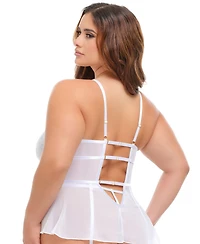 Oh La Cheri Plus Curvy Elena Embroidered Merrywidow