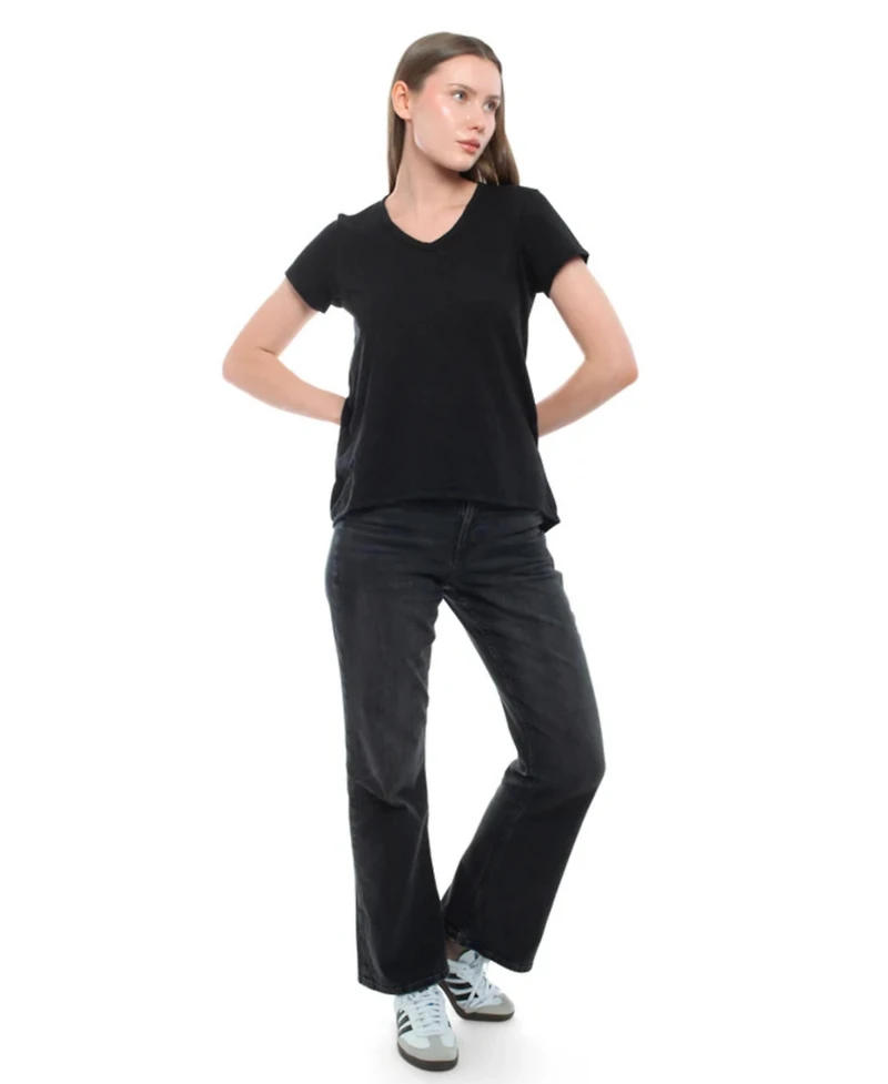 Wilt Clothing Women's Short Sleeve Shrunken Boyfriend Tee