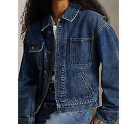 Polo Ralph Lauren Women's Spread Collar Denim Jacket