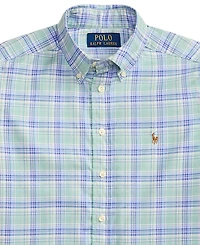 Polo Ralph Lauren Boys' 8-20 Plaid Performance Oxford Shirt