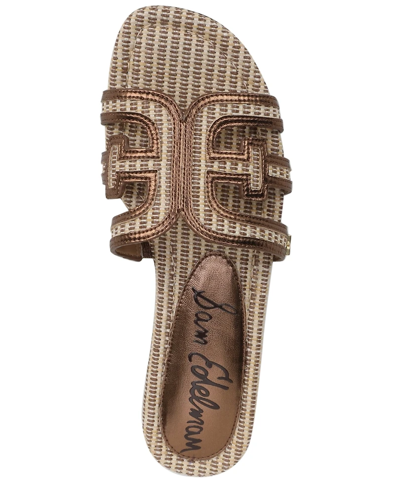 Sam Edelman Women's Bay Slip-On Flat Sandals