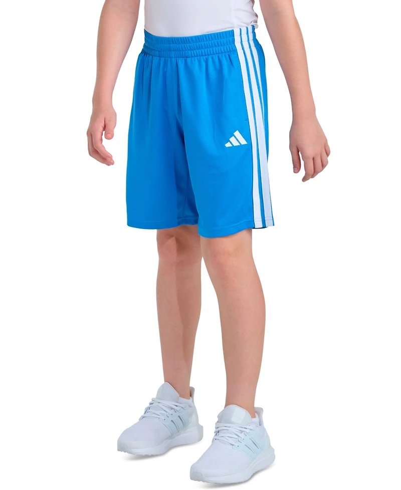 adidas Boys' 8-18 Adjustable Elastic Waistband Shorts