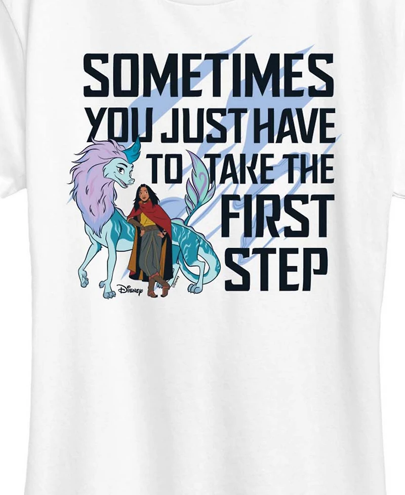 Hybrid Apparel Plus Raya and The Last Dragon Take First Step Graphic T-Shirt