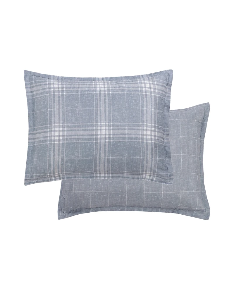 Macy's Benjamin Plaid Reversible 3-Pc. Comforter Sets