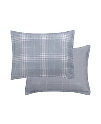 Macy's Benjamin Plaid Reversible 3-Pc. Comforter Sets