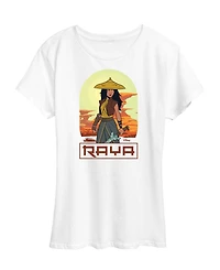 Hybrid Apparel Plus Raya and The Last Dragon Desert Graphic T-Shirt