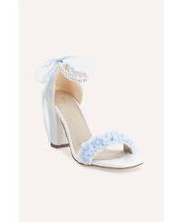 Forever and Always Shoes Women's Michelle Lace Bridal Sandals with Pearls