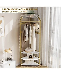 gaomon Storage Corner Hall Tree