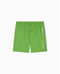 A|X Armani Exchange Men's Logo Swim Trunk