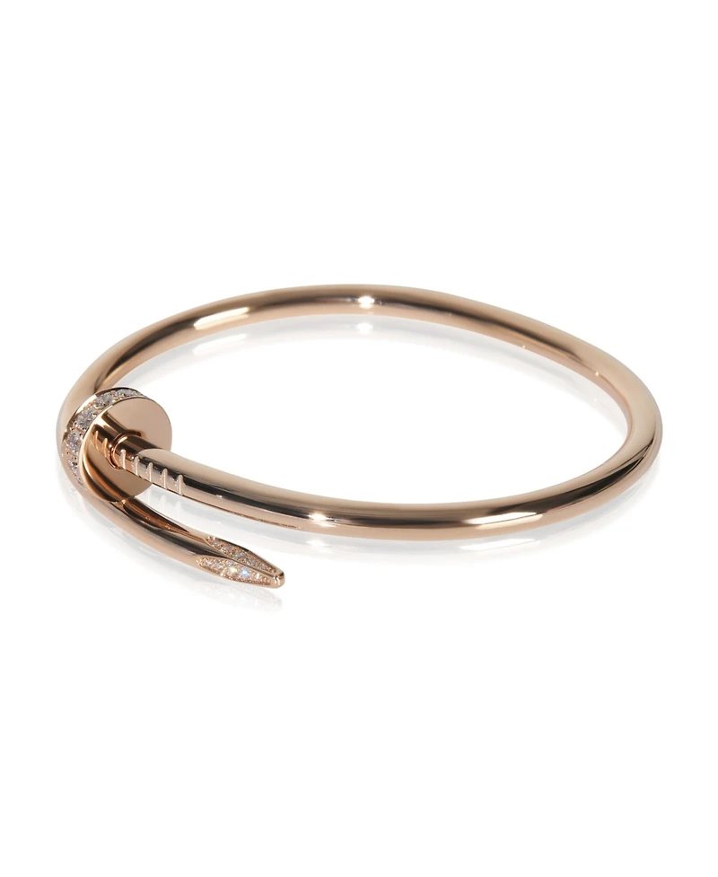 Cartier Rose Gold Diamond Juste Un Clou Bracelet