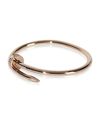 Cartier Rose Gold Diamond Juste Un Clou Bracelet