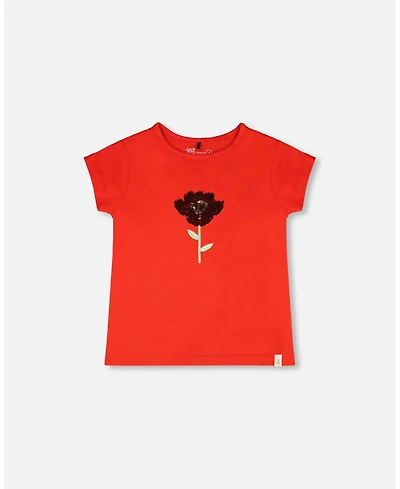 Deux par Deux Little Girls Cotton Jersey T-Shirt