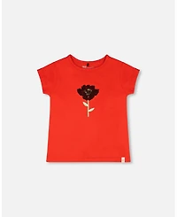 Deux par Deux Little Girls Cotton Jersey T-Shirt