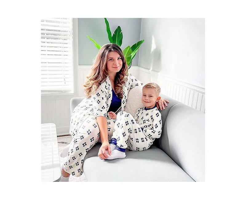 Everly Grey Toddler Girls Emerson Fitted Long Sleeve Two-Piece Pajamas