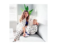 Everly Grey Toddler Girls Emerson Fitted Long Sleeve Two-Piece Pajamas