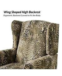 Hulala Home Jim Traditional Armchair with Thick Cushion