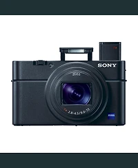 Sony Cyber-shot Dsc-RX100 Vii Digital Camera - Bundle With 64GB Sdxc U3 Card, Table top Tripod, Camera Case, Spare Battery, Memory Wallet, Cleaning
