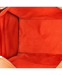 Pre-Owned Celine Micro Luggage Bag Grainy Leather